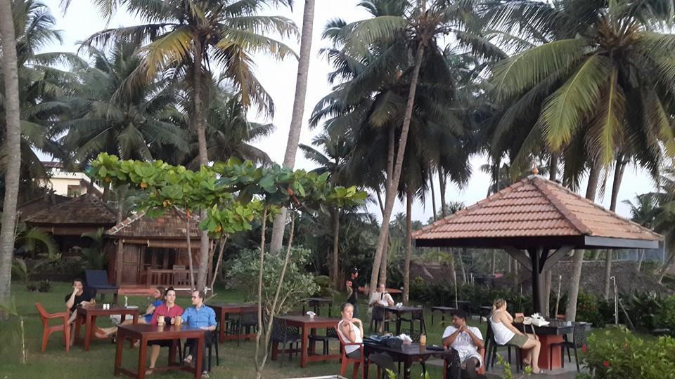 Blue Water Beach Resort Varkala Bagian luar foto